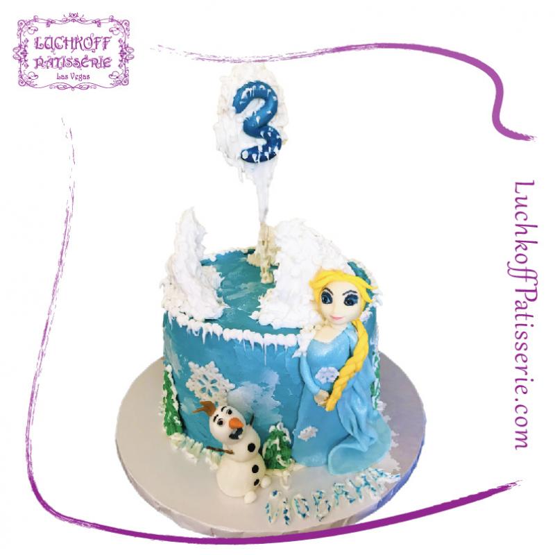 Frozen Elsa Cake